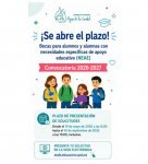 BECAS PARA ALUMNOS/AS CON NECESIDADES DE APOYO EDUCATIVO (NEAE)